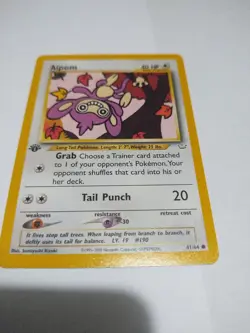 New Mint Aipom 41/64 1st Edition Neo Revelation Pokemon | Great Centering WOTC - Image 1
