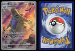 Tyranitar 222/193 Illustration Rare Paldea Evolved Pokemon - Image 3