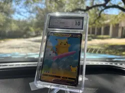 Pokemon Surfing Pikachu V 2021 Celebrations 008/025 Holo CGC 10 - Image 3