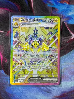Galvantula ex 168/142 Sv07: Stellar Crown Pokemon TCG NM - Image 1