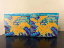 Lot of 2 - Pokemon Ascended Heros Elite Trainer Box ETB - Brand New - Image 1