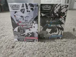 Pokemon TCG Scarlet & Violet White Flare Black Bolt Booster Bundle Box - Image 1