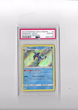 PSA 10 Pokemon Detective Pikachu Charizard Greninja Ditto Mewtwo Silver Star - Image 2