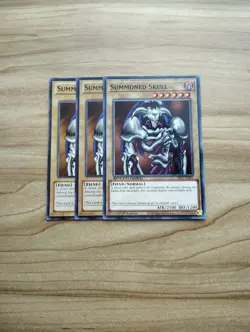 Yu-Gi-Oh! - Summoned Skull 3X - Full Playset - Image 1
