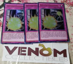 3x (M/NM) - Induced Explosion - MVP1-EN009 - Ultra Rare - 1st Edition YuGiOh - Image 1
