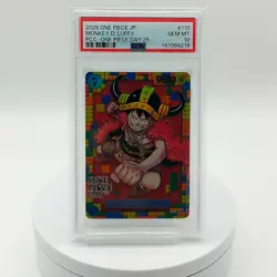 PSA 10 2025 ONE PIECE JPN PREM CARD COLL ONE PIECE DAY'25 #110 MONKEY D. LUFFY 1 - Image 1