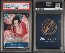 Ships Fast One Piece Boa Hancock 2025 Illustration Box Vol 1 PSA 10 Peach Momoko - Image 1