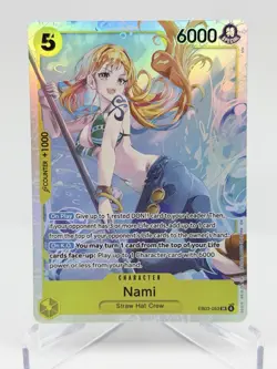 Nami EB03-053 Extra Booster: One Piece Heroines Edition SR Foil Super Rare - Image 1