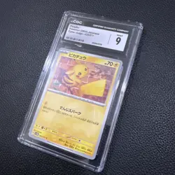 CGC 9 Pikachu 023/071 Cyber Judge sv5M Pokemon Card - Image 2