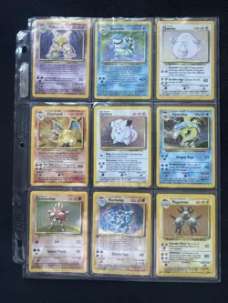 Pokemon Cards 100%Complete Base Set 102 Nintendo WOTC 1999 Vintage Charizard - Image 5