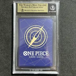 BGS 10 PRISTINE One Piece Card Monkey.D.Luffy US College Basketball Voyage Promo - Image 2
