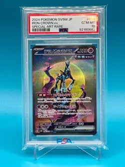 Iron Crown EX Special Art Rare SV5M 2024 Pokemon Card - PSA 10 Japanese - Image 1