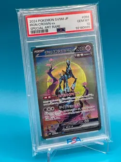 Iron Crown EX Special Art Rare SV5M 2024 Pokemon Card - PSA 10 Japanese - Image 2