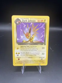 (NM) Dark Jolteon 38/82 Team Rocket - Uncommon - Pokemon Card TCG FREE SHIPPING - Image 1