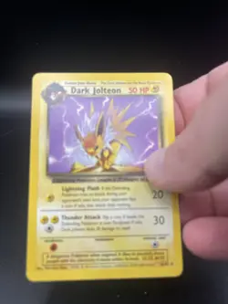(NM) Dark Jolteon 38/82 Team Rocket - Uncommon - Pokemon Card TCG FREE SHIPPING - Image 2