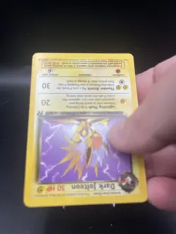 (NM) Dark Jolteon 38/82 Team Rocket - Uncommon - Pokemon Card TCG FREE SHIPPING - Image 3
