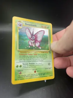 (NM) Venomoth 13/64 Jungle Holo Pokemon Card Mint SEE PICS - Image 3