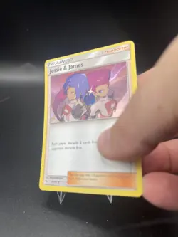 (NM) Jessie & James 58/68 Holo Rare 2019 Hidden Fates Pokemon Card - Image 2