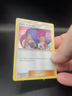 (NM) Jessie & James 58/68 Holo Rare 2019 Hidden Fates Pokemon Card - Image 3