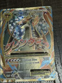 M Charizard EX Full Art Holo Ultra Rare Card 101/108 Evolutions - Image 1