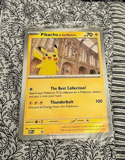 Pikachu at the Museum - Oversize- Promo Card - Item No 4 - Image 1