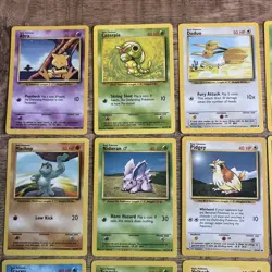Pokemon TCG Base Set 15 Card Common Lot - All MP-LP Condition - Vintage 🔥 - Image 2