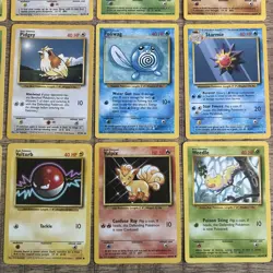 Pokemon TCG Base Set 15 Card Common Lot - All MP-LP Condition - Vintage 🔥 - Image 4