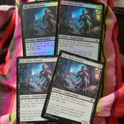 MTG MH2 Gilt-Blade Prowler LOT of 4 (2) Foil (2) Reg Card# 86/303 Free Shipping - Image 1