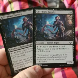 MTG MH2 Gilt-Blade Prowler LOT of 4 (2) Foil (2) Reg Card# 86/303 Free Shipping - Image 5