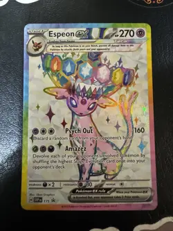 Espeon ex SVP175 Sv: Scarlet & Violet Promo Cards Holo - Image 1
