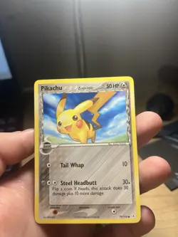 Pokemon TCG Pikachu Holon Phantoms 79/110 Delta Species Non Holo Card 2006 - Image 1