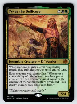 Tyvar the Bellicose Foil - March of the Machine - MTG Magic the Gathering - Image 1