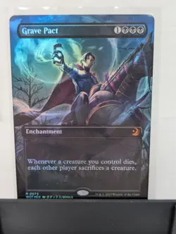 Mtg - Carte Magic Wilds of Eldraine Grave Pact FOIL English NM - Image 1