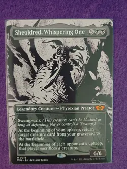MTG Sheoldred Whispering One March Of The Machines Multiverse NM - Image 1