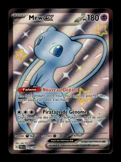 Carte Pokemon Mew EX Shiny 216/091 EV4.5 PAF Destinees de Paldea FR NEUF - Image 1