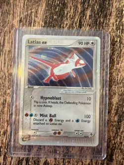 Pokemon TCG 2003 Latias EX Ultra Rare Holo Card Dragon 93/97 - Image 1
