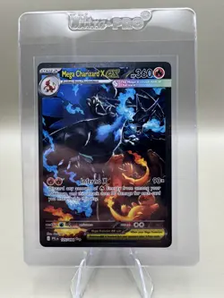 🔥 Mega Charizard X ex 125/094 – SIR Phantasmal Flames – Pokemon Card NM 🔥 - Image 1