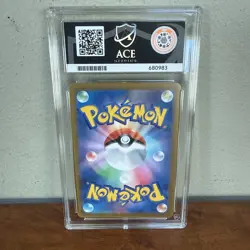 Pokemon TCG Ivysaur 002/165 Pokeball Reverse Holo Japanese 151 Ace Graded 9 - Image 2