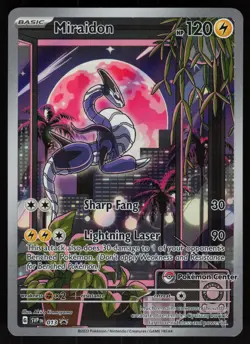 Miraidon 013 SVP Pokemon Center Stamped Promo Pokemon - Image 1