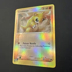 Sandshrew Reverse Holo 75/100 Ex Sandstorm Pokemon Card NM - Image 4