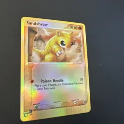 Sandshrew Reverse Holo 75/100 Ex Sandstorm Pokemon Card NM - Image 5