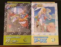 Japanese Pokemon Battle Partners N Lillie Collection File Set Box SV9 US SELLER - Image 1