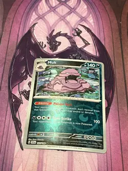 Muk - 127/198 Scarlet & Violet Pokemon Reverse Holo Foil Nice! - Image 1