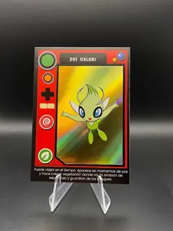2025 POKEMON POKEDEX Kanto #251 CELEBI Peru Edition Gold Holo Foil SEE PICS - Image 1