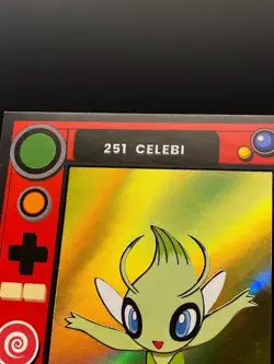 2025 POKEMON POKEDEX Kanto #251 CELEBI Peru Edition Gold Holo Foil SEE PICS - Image 2