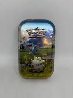 Pokemon TCG: Mega Evolution—Ascended Heroes Mini Tin: Togepi & Totodile NEW ✅ - Image 1