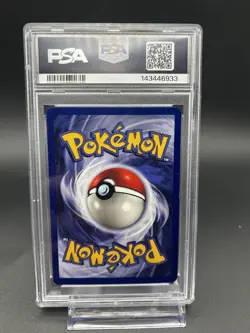 1999 Pokemon League Promo Black Star PIKACHU #1 PSA 7 NM - Image 2