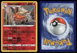 Charizard 010/078 Rare Pokemon GO Holo Reverse Holo Pokemon - Image 3