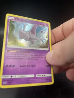 (LP) Mewtwo SM77 Black Star Promo Holo - Pokemon Sword & Shield Promo FREE SHIP - Image 2