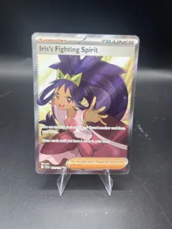 (NM) Iris's Fighting Spirit - Ultra Rare SV09: Journey Together 180/159 Pokemon - Image 1